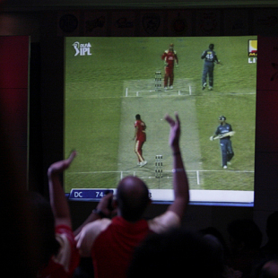 TV audiences lap up the excitement of the IPL final, Bangalore, May 24, 2009