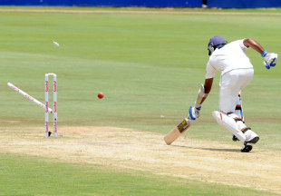 Mahela Jayawardene couldn't beat a direct hit, South Africa v Sri Lanka, 1st Test, Centurion, 3rd day, December 17, 2011