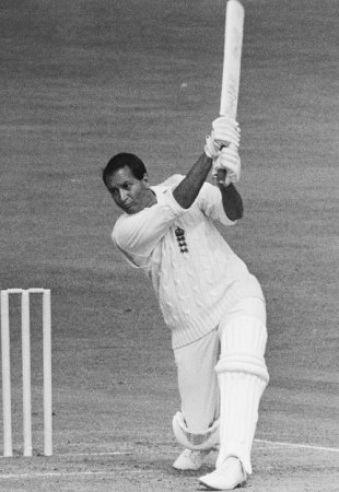 Basil D'Oliveira drives on his way to 158, England v Australia, 5th Test, The Oval, 2nd day, August 23, 1968