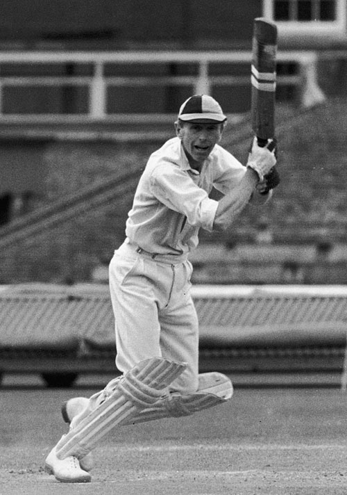 British politician Alec Douglas-Home bats for the Lords and Commons against an Egyptian team, Lord's, June 18, 1951